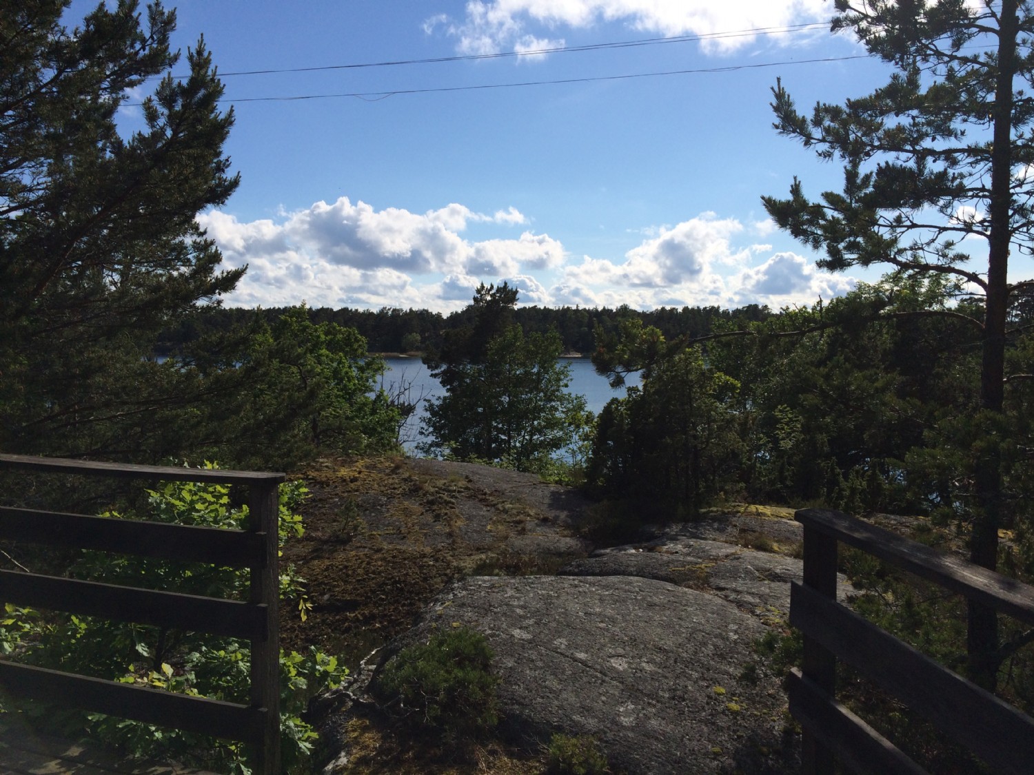 Utsikt från Lusthuset/ View from Pavilion