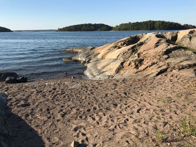 Områdesstranden/ Area beach