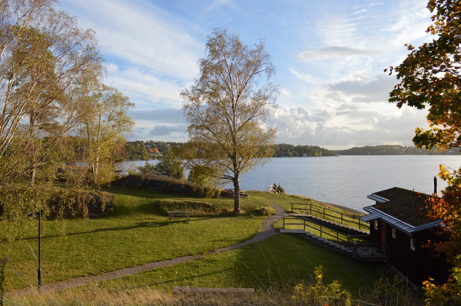 Vy frn Stora huset/ View from the main house 