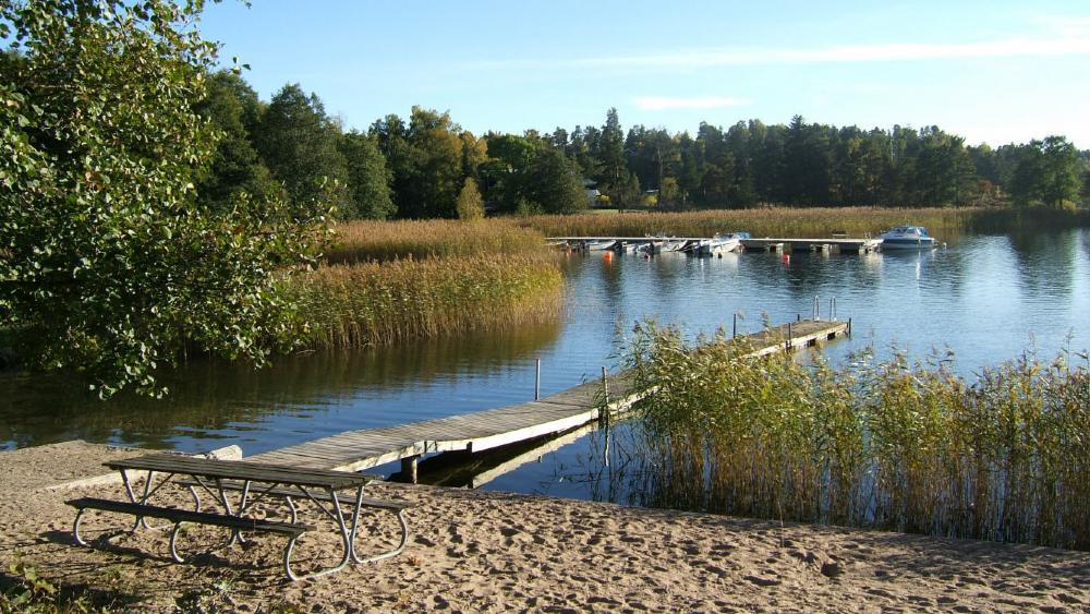 Omrdets badplats/ Area beach 