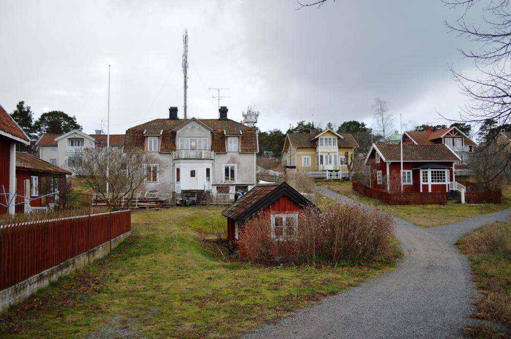 Byn vid huset/ The village near the house 