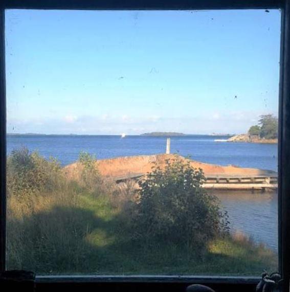 Utsikt från bastu / View from sauna