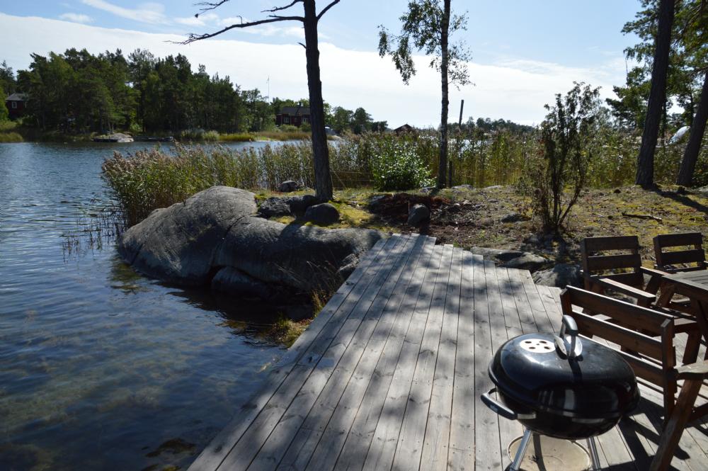 Sjöstugan altan/ Beach house terrace