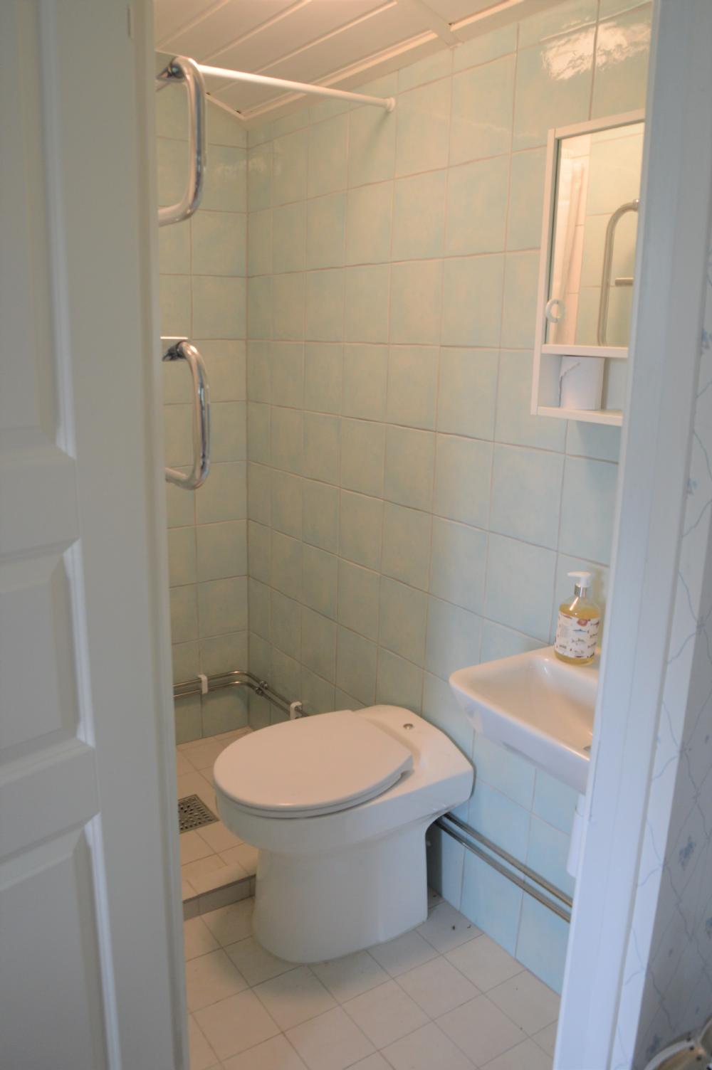 Toilet not in use, only cold water in the shower 