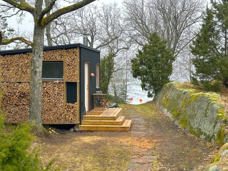 Nybyggd privat bastu/ New built private sauna 