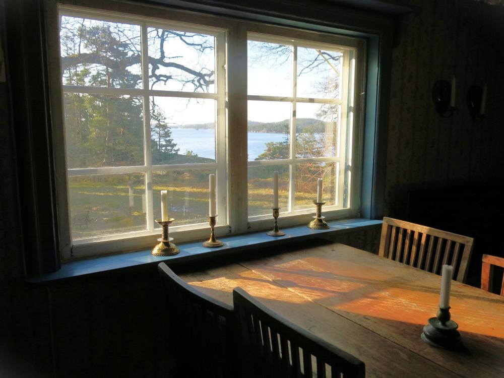 Vy frn matplats/ View from the dining area 