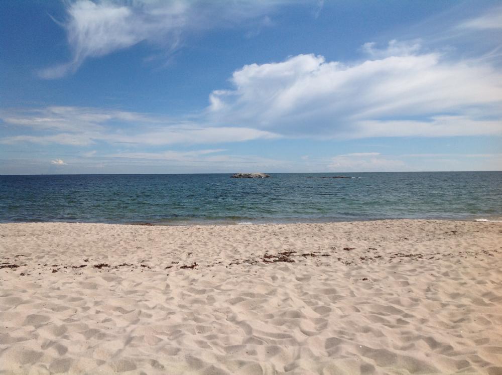 Stranden nrmast huset / The beach close to the house 