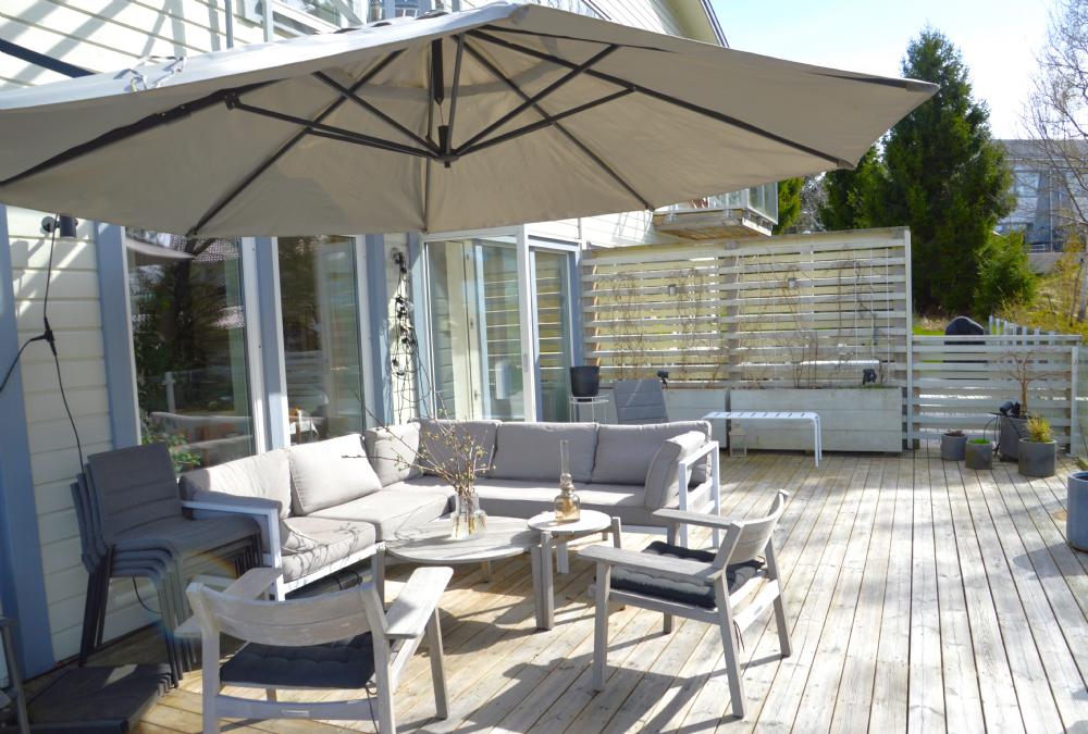 Stor uteplats/ large terrace