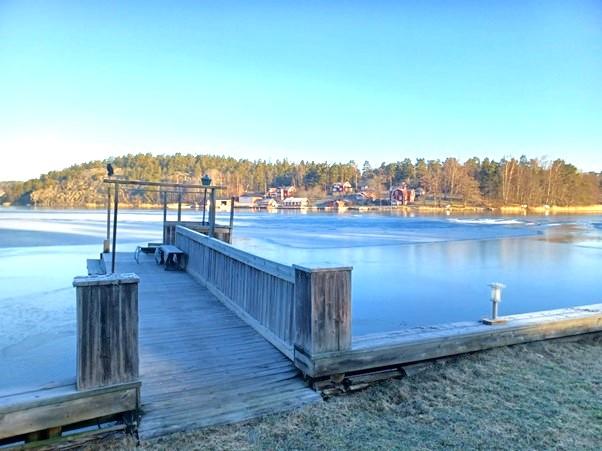 Privat brygga/ Private jetty 