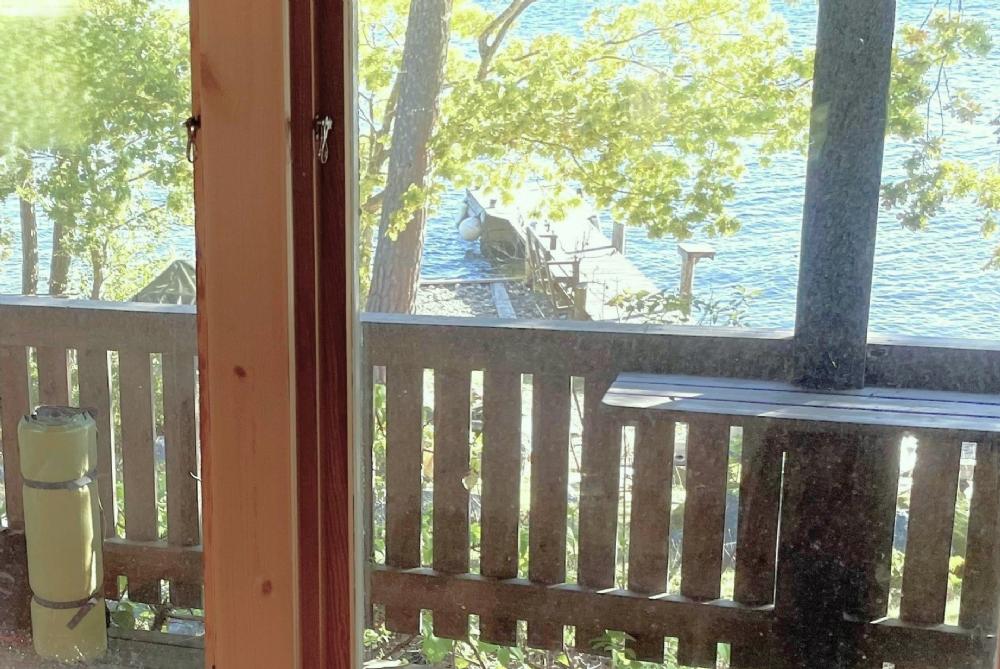 Utsikt frn gststugan/View from the guest house 