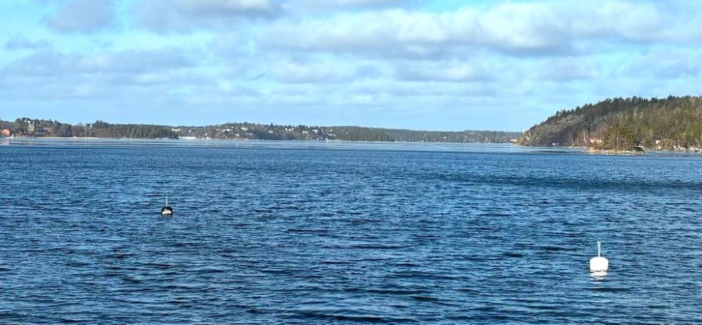 Vy mot v�ster och Saltsj�baden/ View facing west and Saltsj�baden&nbsp;