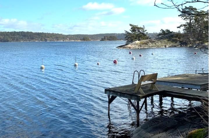 Privat brygga/ Private jetty&nbsp;