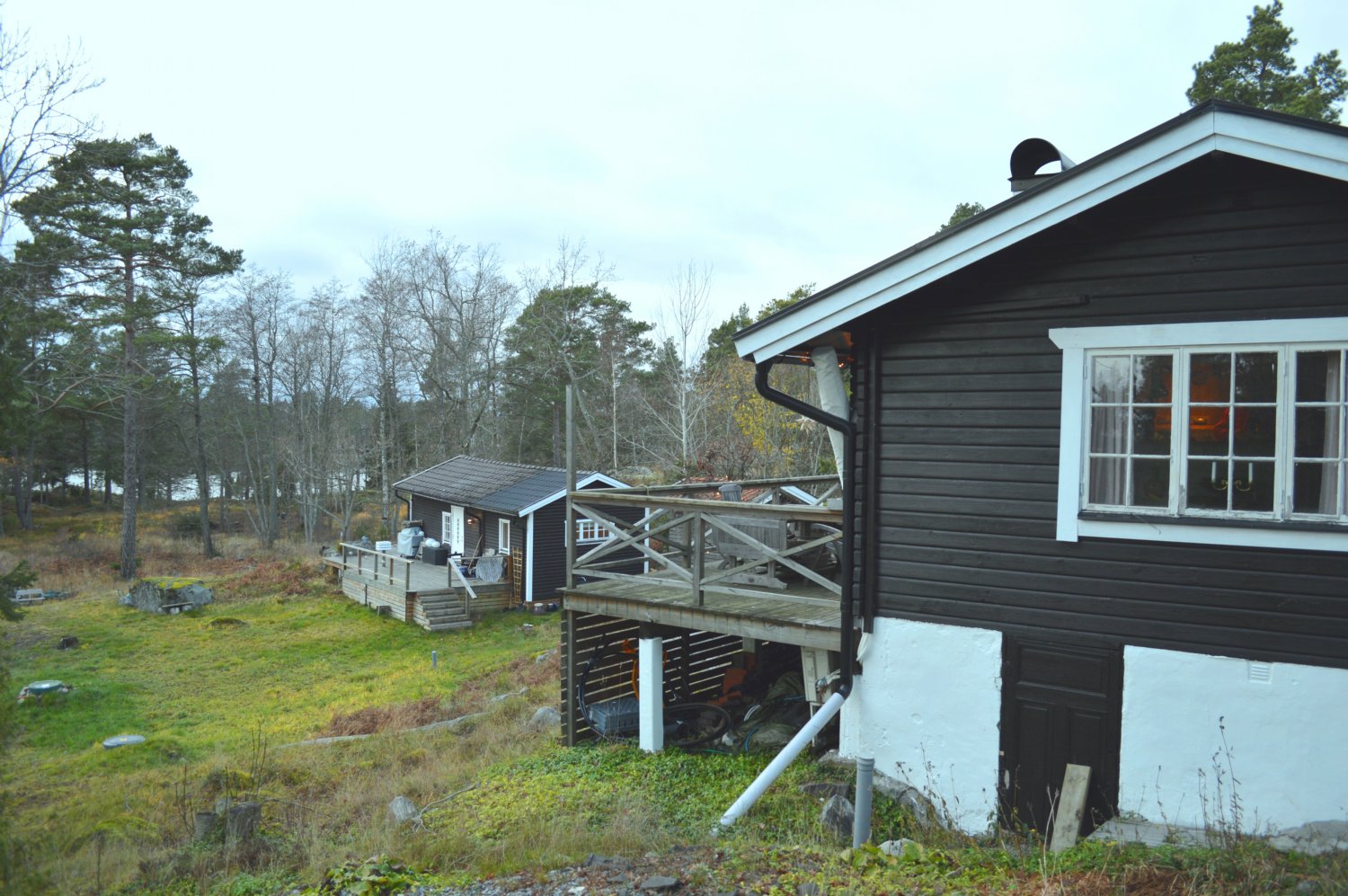 Stugorna vid Bodatorpsjön Vindö