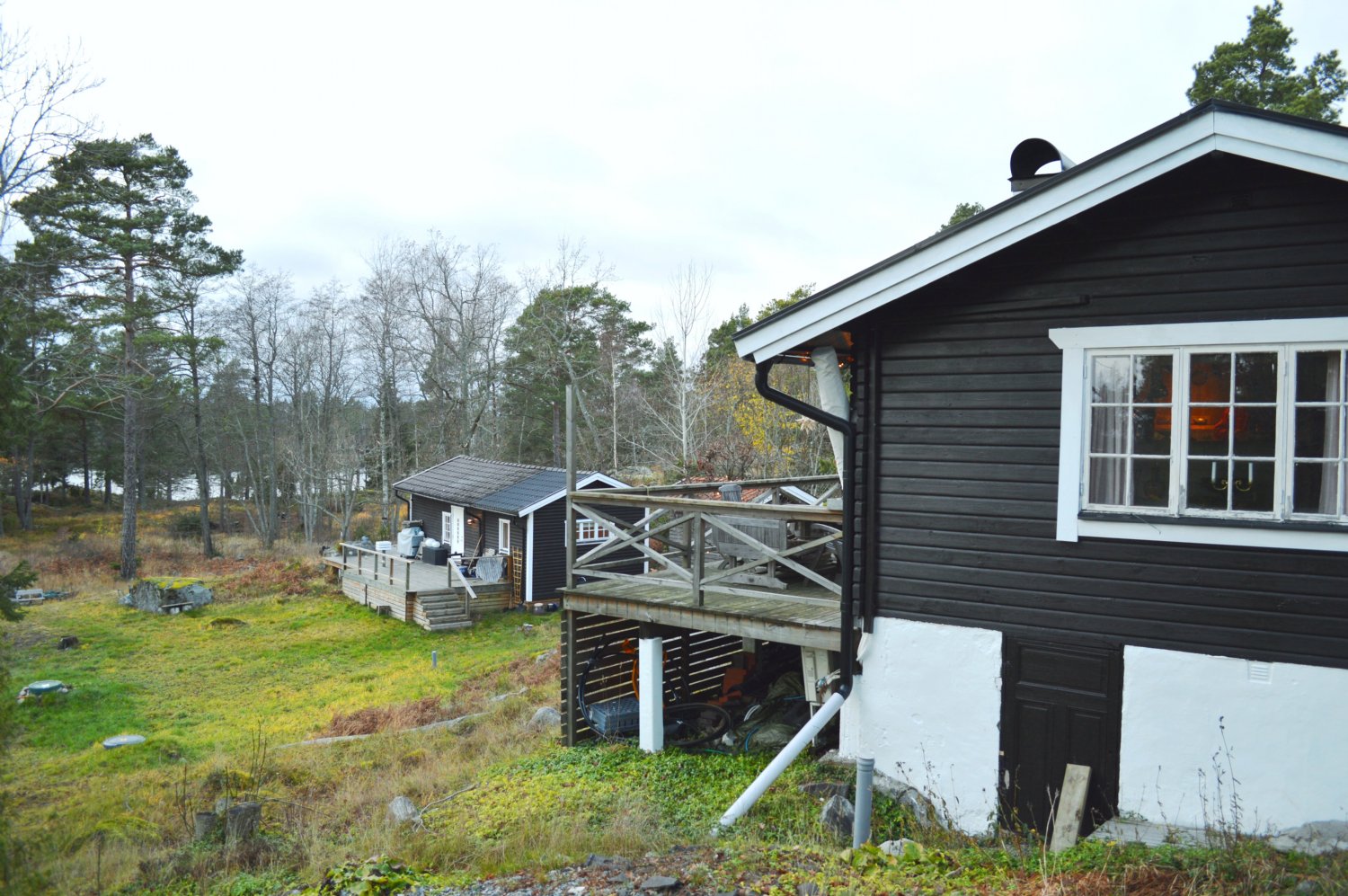 Stugorna vid Bodatorpsjön Vindö